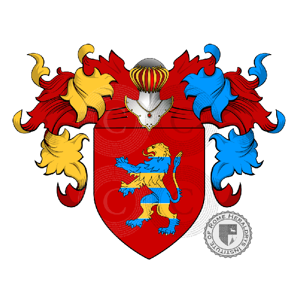 Coat of arms of family Monfrino