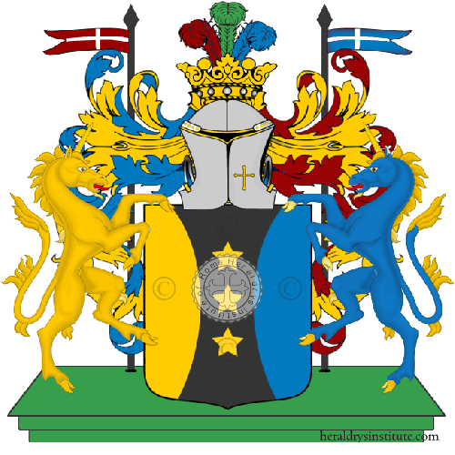 Coat of arms of family Santelmo Primiano