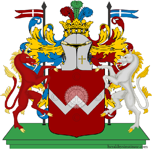 Coat of arms of family Gastoldi