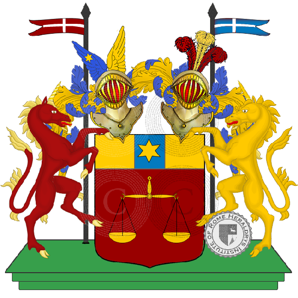 Coat of arms of family Marchesin