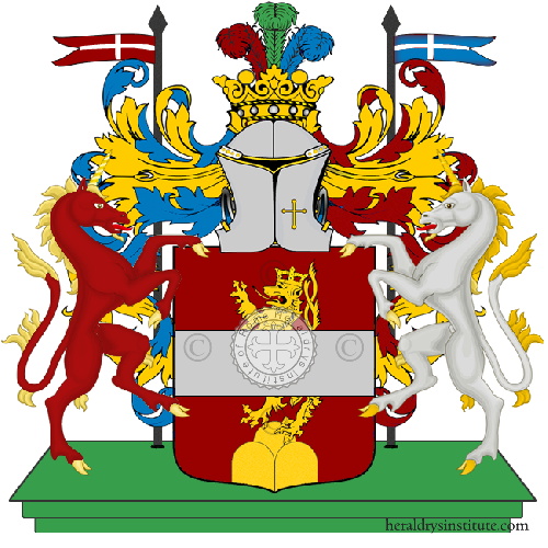 Coat of arms of family Sergiacomi