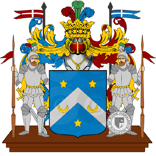 Coat of arms of family Langa