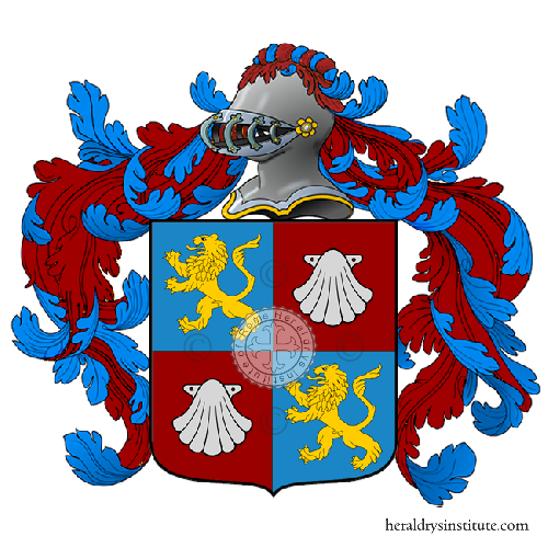 Coat of arms of family Tasia