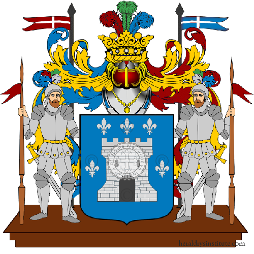 Coat of arms of family De Chiara