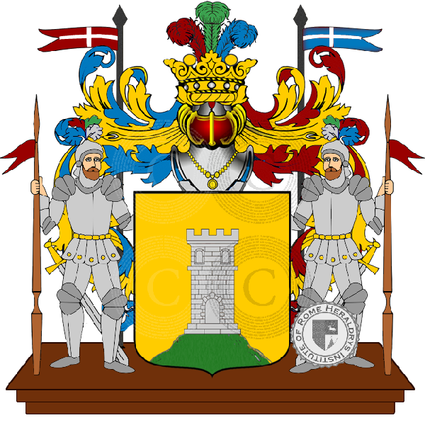 Coat of arms of family Regueiro