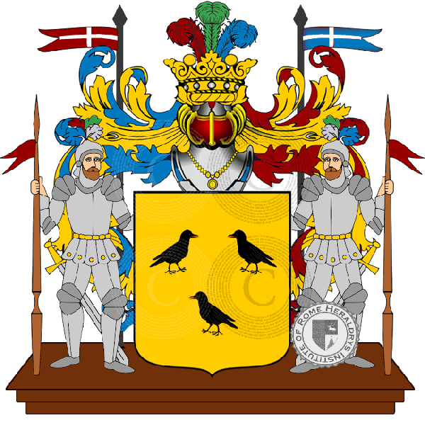 Coat of arms of family Malferrari