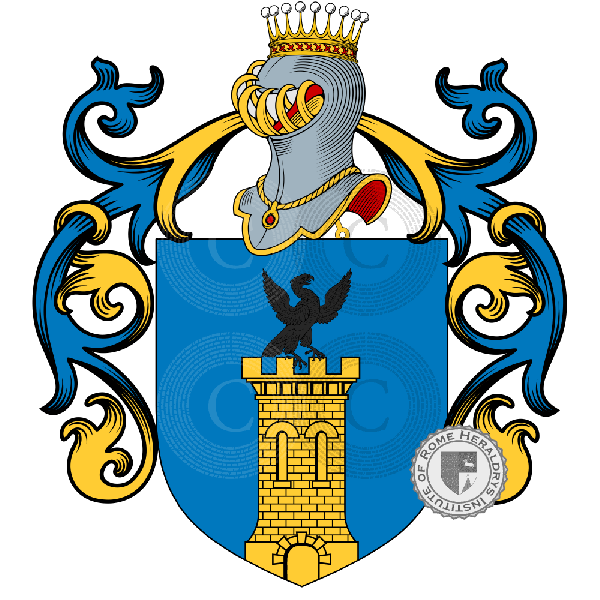 Wappen der Familie Romanini