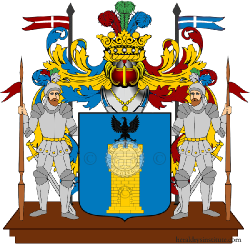 Coat of arms of family Vincenzotto