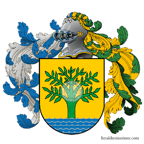 Coat of arms of family Albertì (spanish)