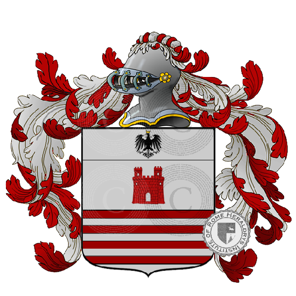 Coat of arms of family Boisio (spanish)