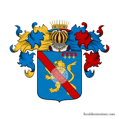 Coat of arms of family Bompiani (english)