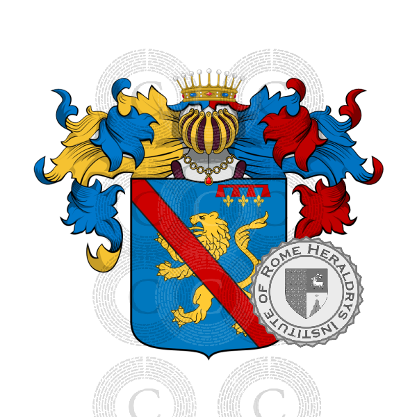 Wappen der Familie Bompiani (english)