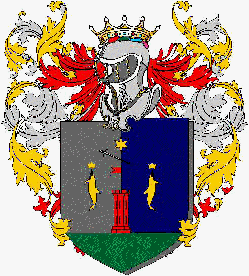 Coat of arms of family Miretti
