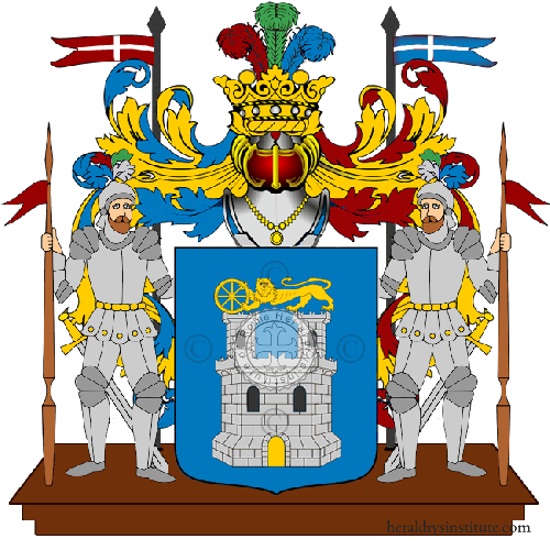 Wappen der Familie Cenetti