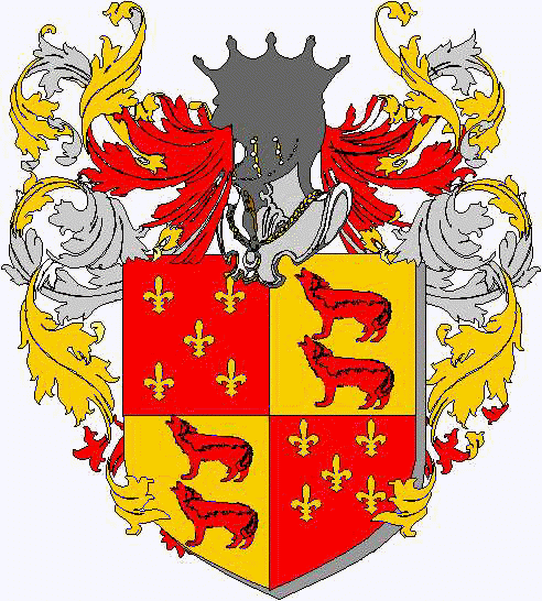 Coat of arms of family Aldana Maldonado