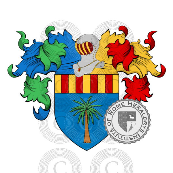 Coat of arms of family Caronno