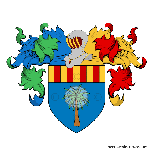 Coat of arms of family Di Caro