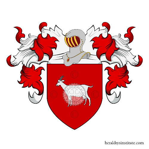 Coat of arms of family Capro