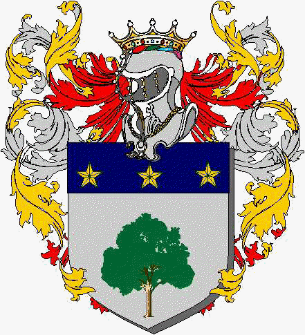 Coat of arms of family Blanc De Chateauvillard
