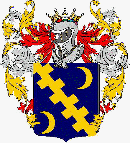 Wappen der Familie Casamarte Treccia