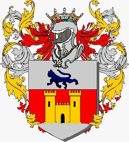Coat of arms of family Castagnedoli