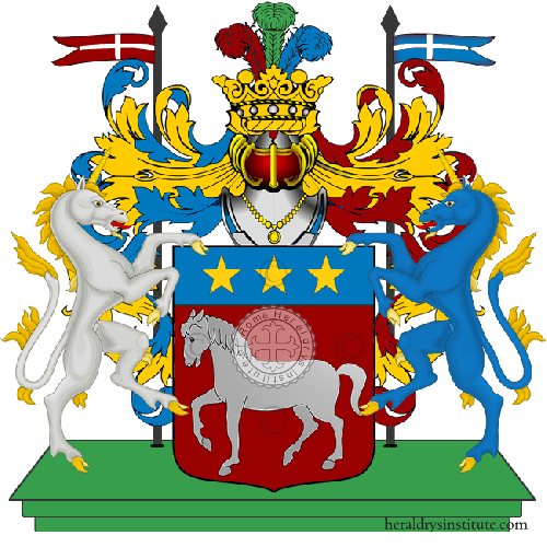 Wappen der Familie Cavallo Favilla