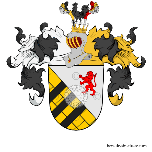 Dechan family heraldry genealogy Coat of arms Dechan