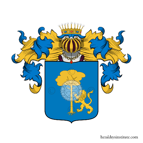 Coat of arms of family Cesarei
