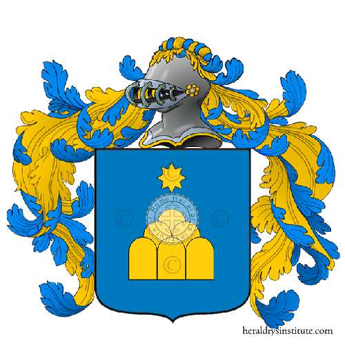 Coat of arms of family Danero
