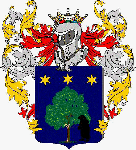 Coat of arms of family Manzano