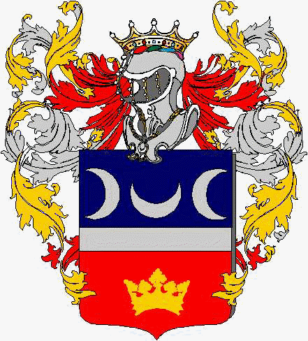 Escudo de la familia Marchetti Degli Angelini Milzetti