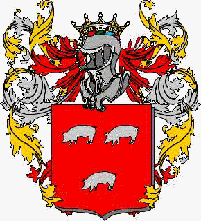 Coat of arms of family Fraveri