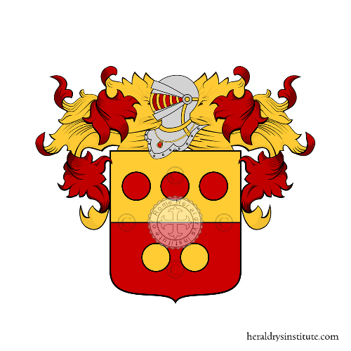 Coat of arms of family Ligna