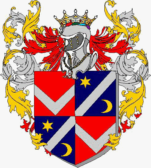 Escudo de la familia Monti Della Corte