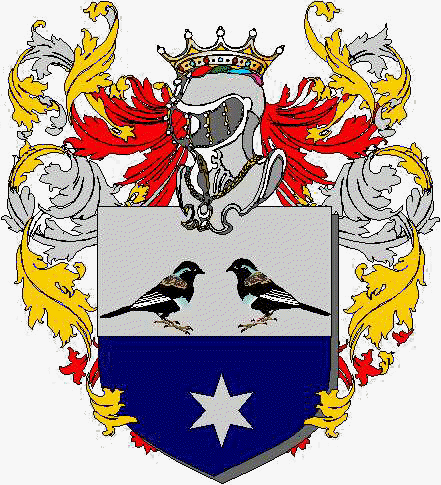 Coat of arms of family Paleotti Lanzoni