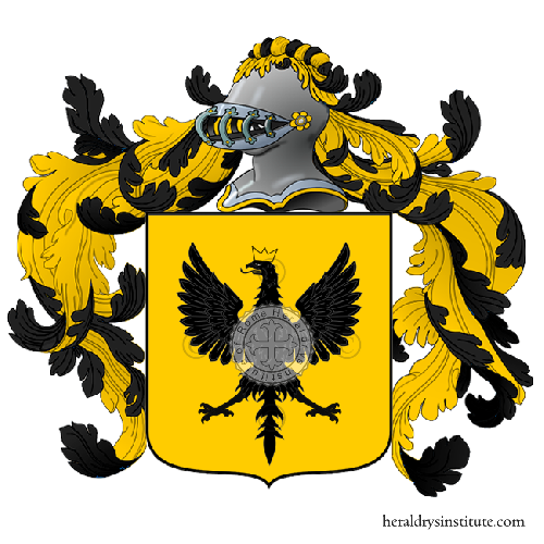 Coat of arms of family Pusterla Cortesini