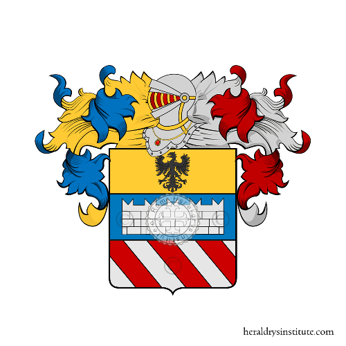 Coat of arms of family Paulietti