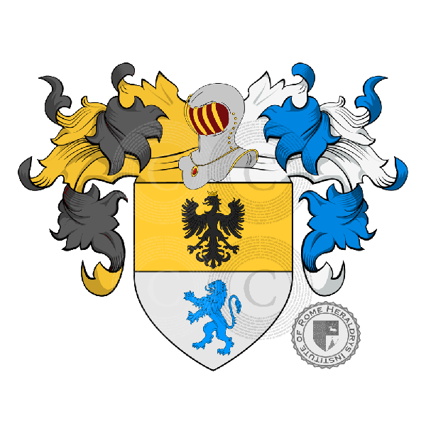 Coat of arms of family Paletto