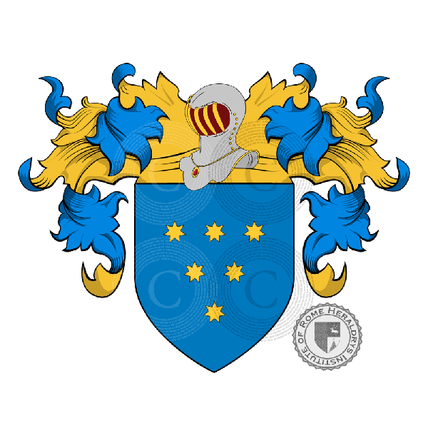Wappen der Familie Sfratta
