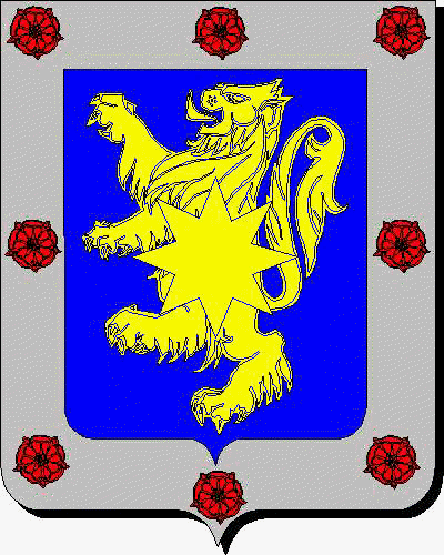 Coat of arms of family Ortiz De Rozas