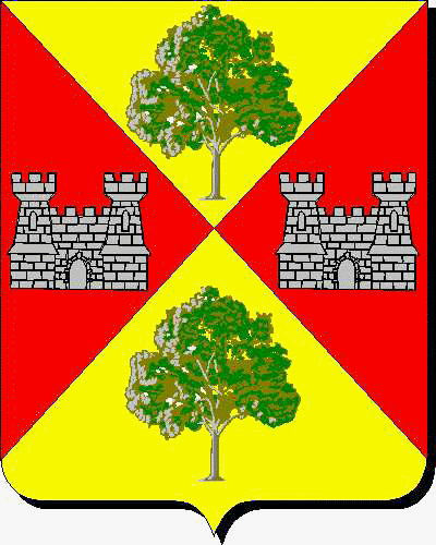 Coat of arms of family Montrera