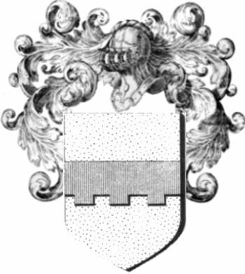 Coat of arms of family Chapeau