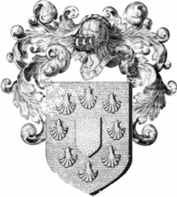 Coat of arms of family Chartin