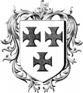 Escudo de la familia Corseau