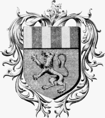 Coat of arms of family Couteau