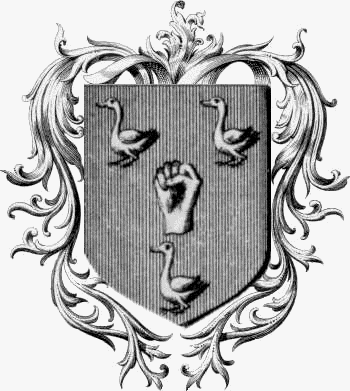 Coat of arms of family Crespon