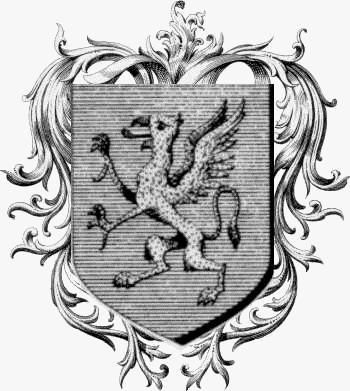 Coat of arms of family Croche