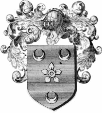 Escudo de la familia Dalleau