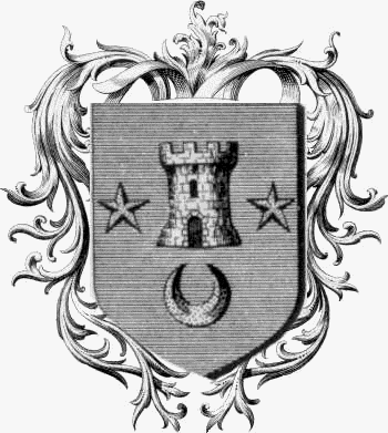 Coat of arms of family Ferrette