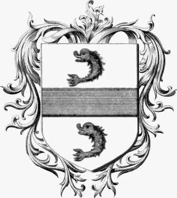 Coat of arms of family Fontanaroux